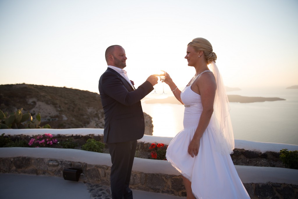 destination wedding Santorini